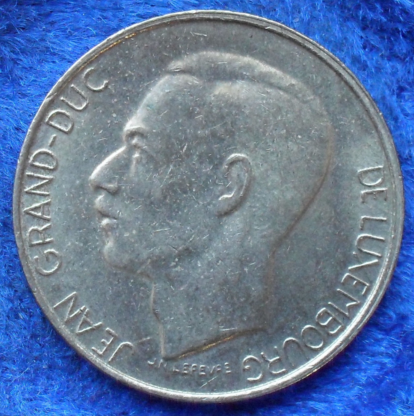 LUXEMBOURG - 5 Francs 1990 KM# 65 Jean (1964-2001) - Edelweiss Coins - Lussemburgo