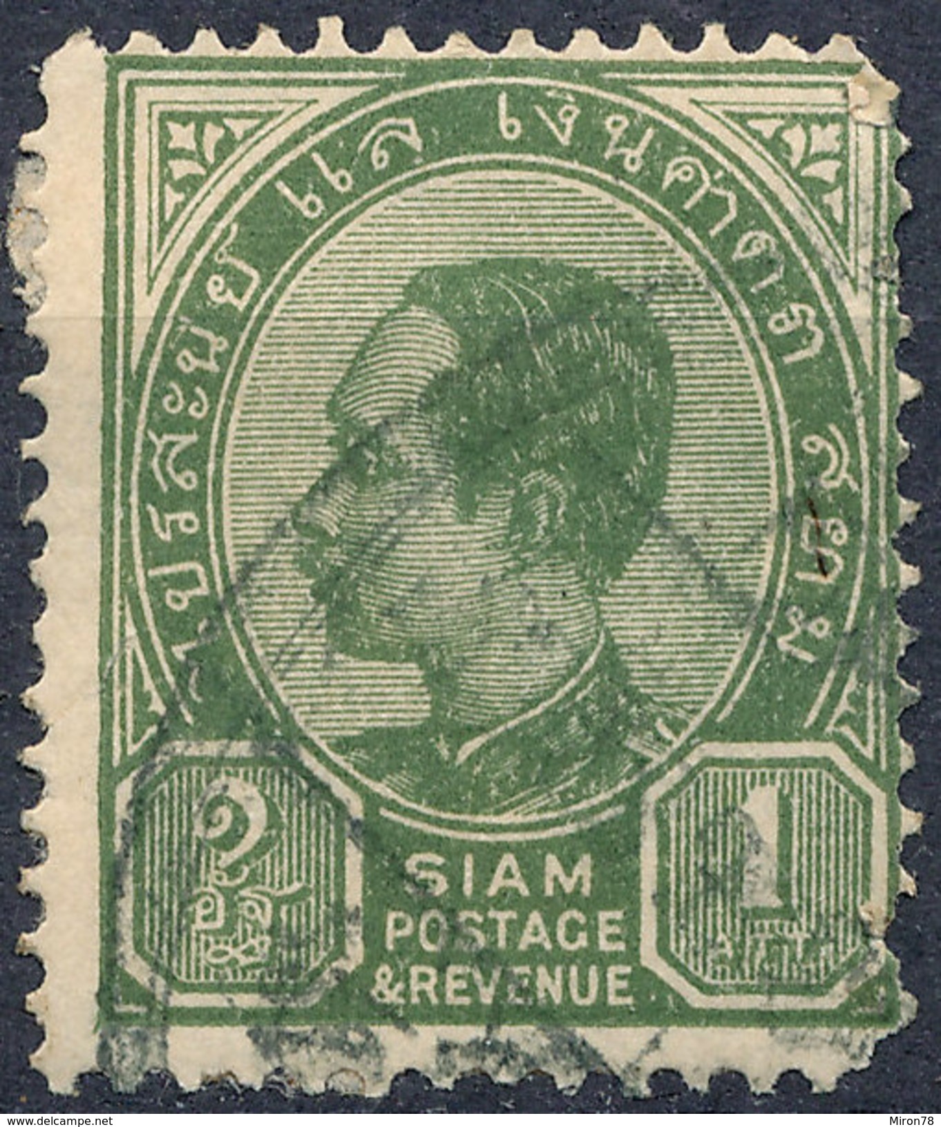 Stamp  THAILAND,SIAM 1889 1a Scott#75 Lot#5 - Siam