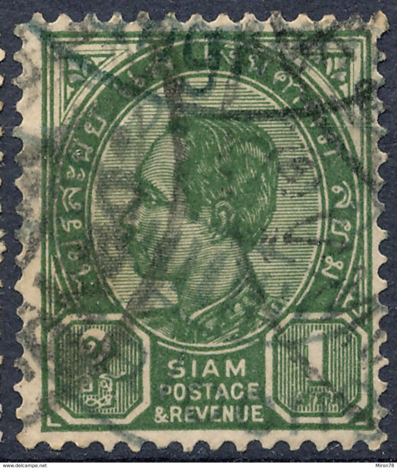 Stamp  THAILAND,SIAM 1889 1a Scott#75 Lot#13 - Siam