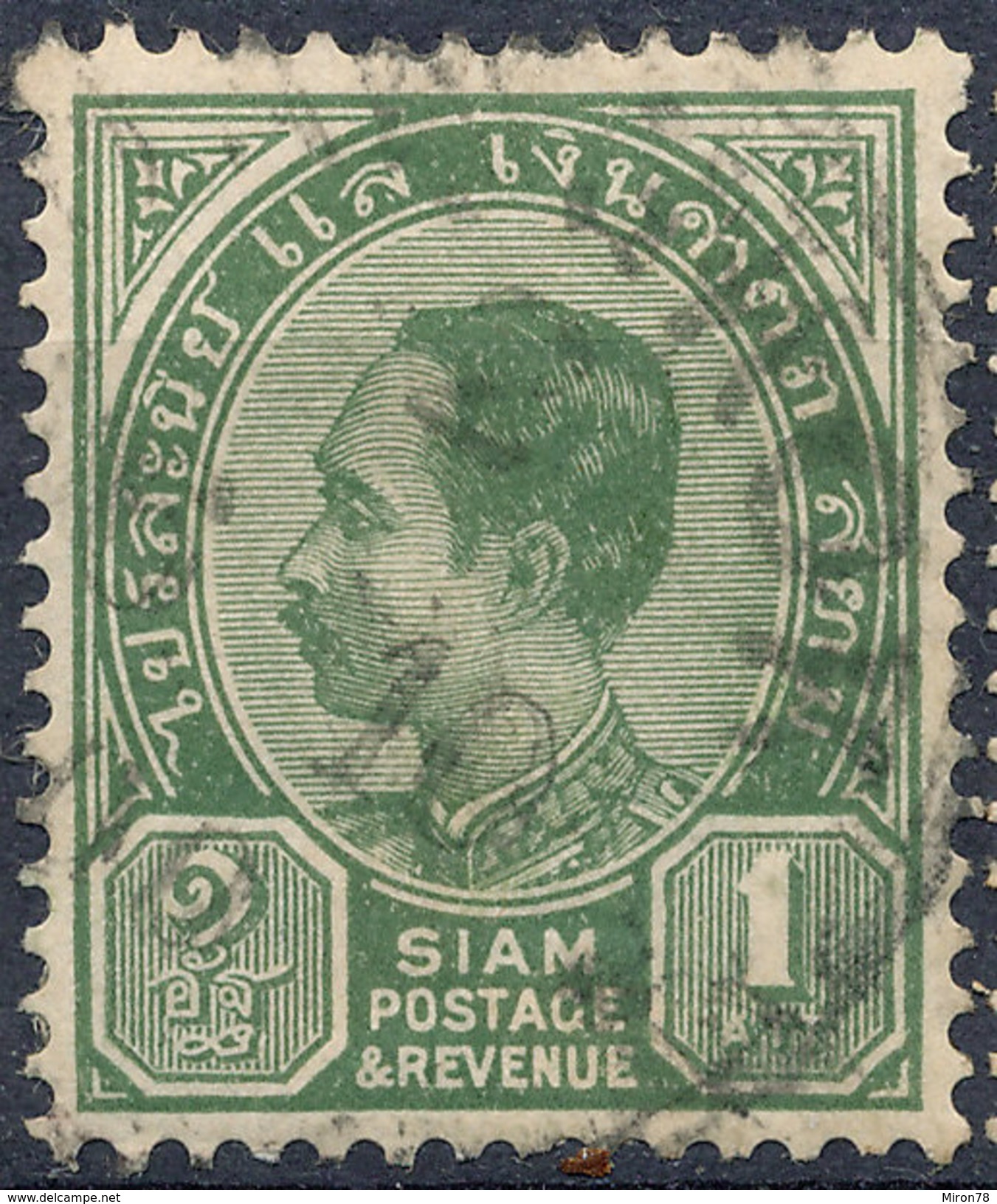 Stamp  THAILAND,SIAM 1889 1a Scott#75 Lot#21 - Siam