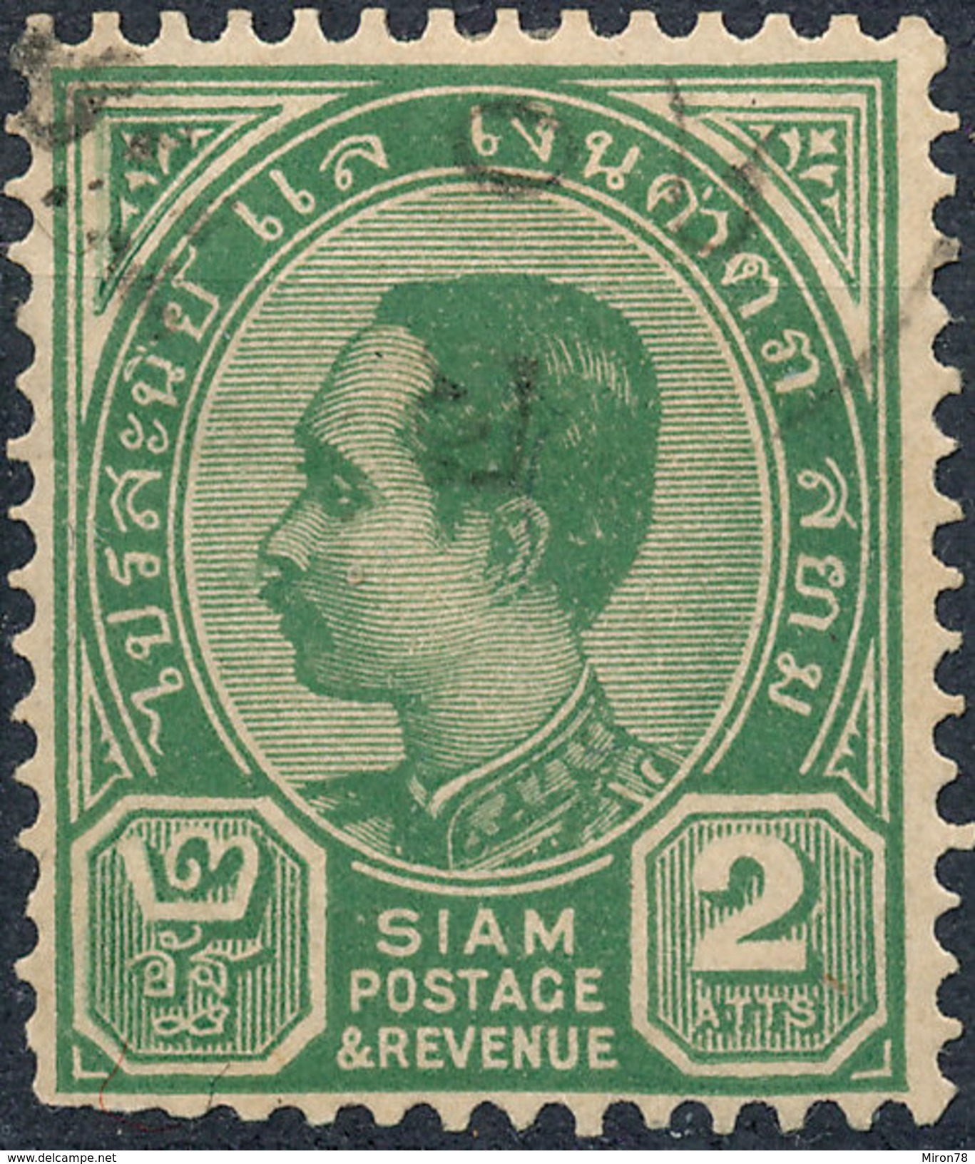 Stamp  THAILAND,SIAM 1889 2a Scott#76 Lot#24 - Siam