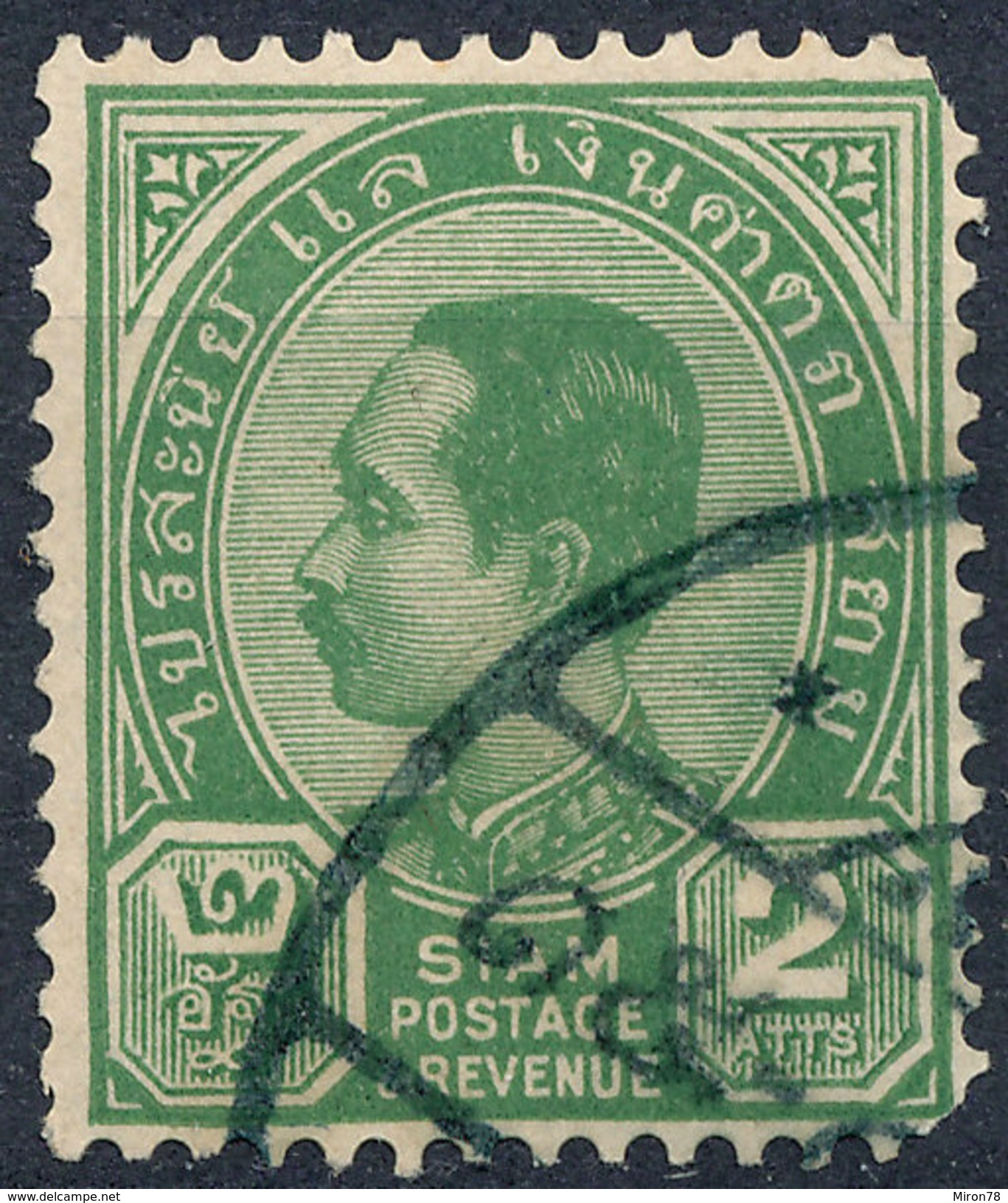 Stamp  THAILAND,SIAM 1889 2a Scott#76 Lot#29 - Siam