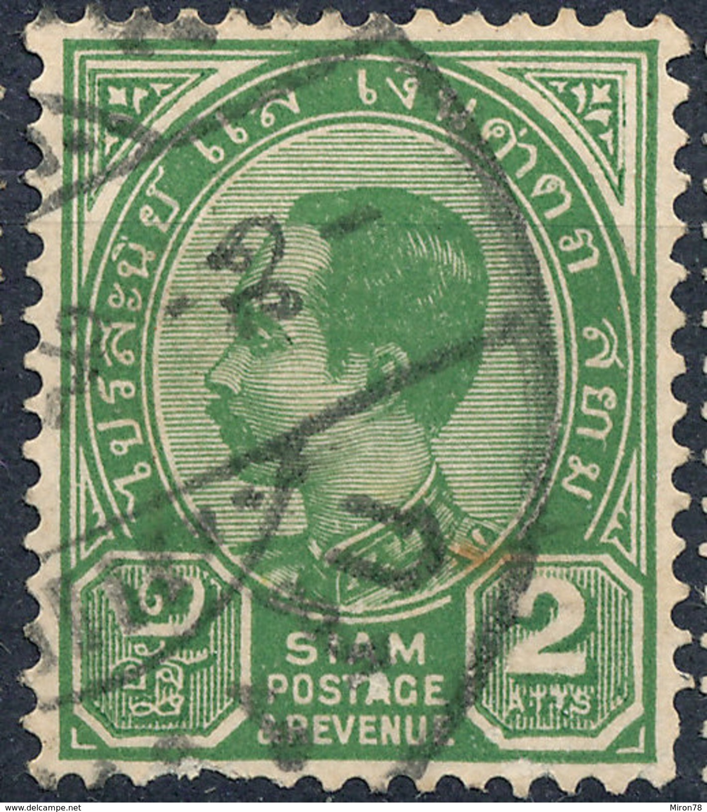 Stamp  THAILAND,SIAM 1889 2a Scott#76 Lot#38 - Siam
