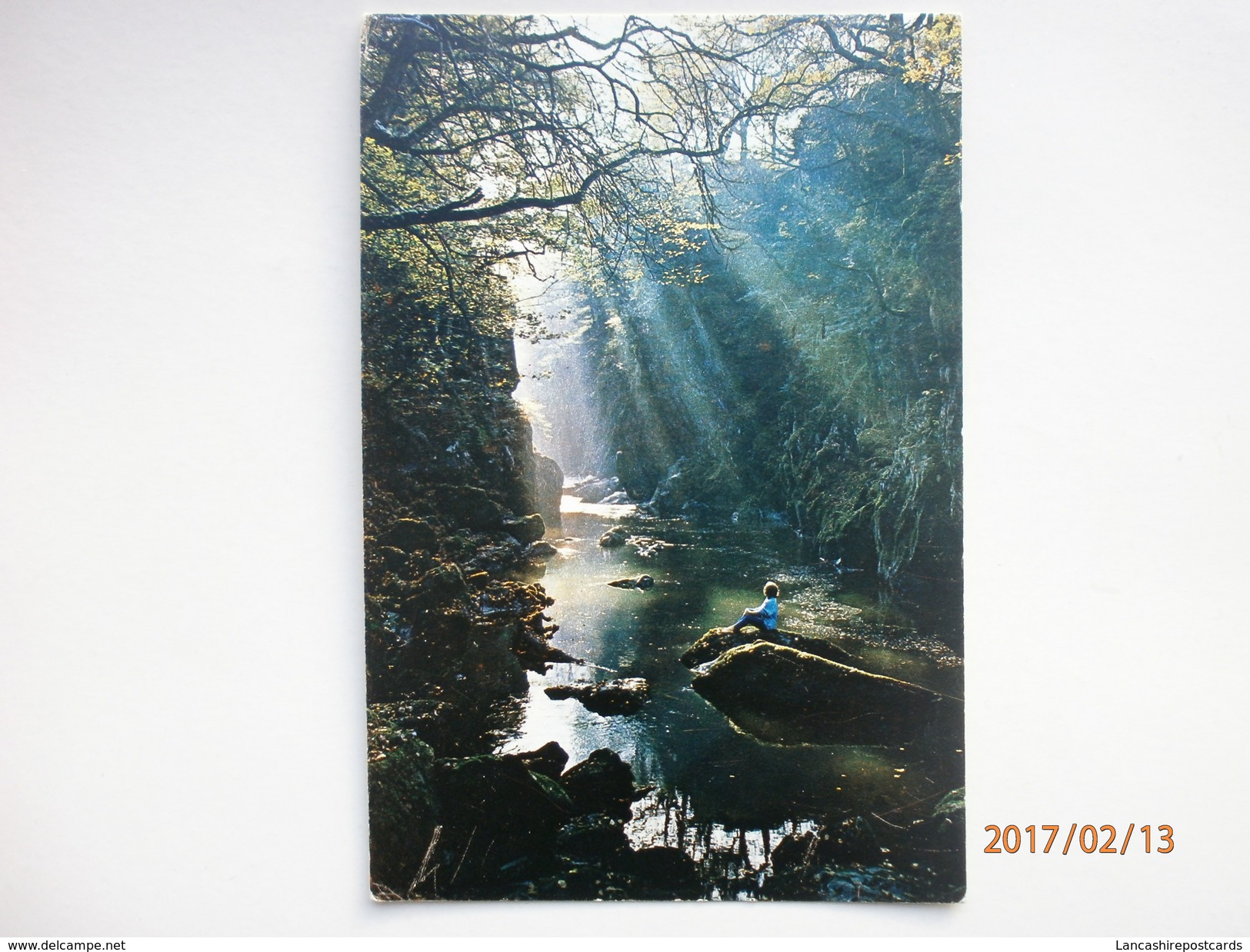 Postcard The Fairy Glen Betws Y Coed North Wales My Ref B2438 - Zu Identifizieren