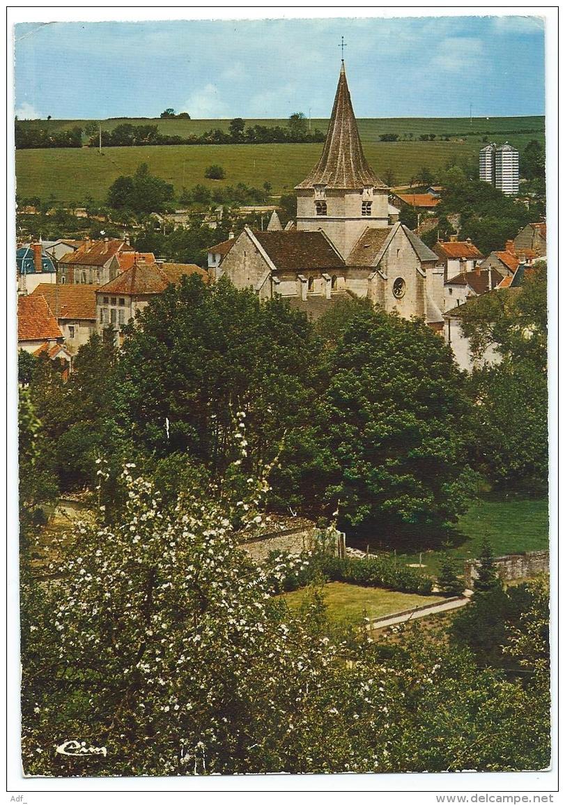 CP AIGNAY LE DUC, L'EGLISE AU PRINTEMPS, COTE D'OR 21 - Aignay Le Duc