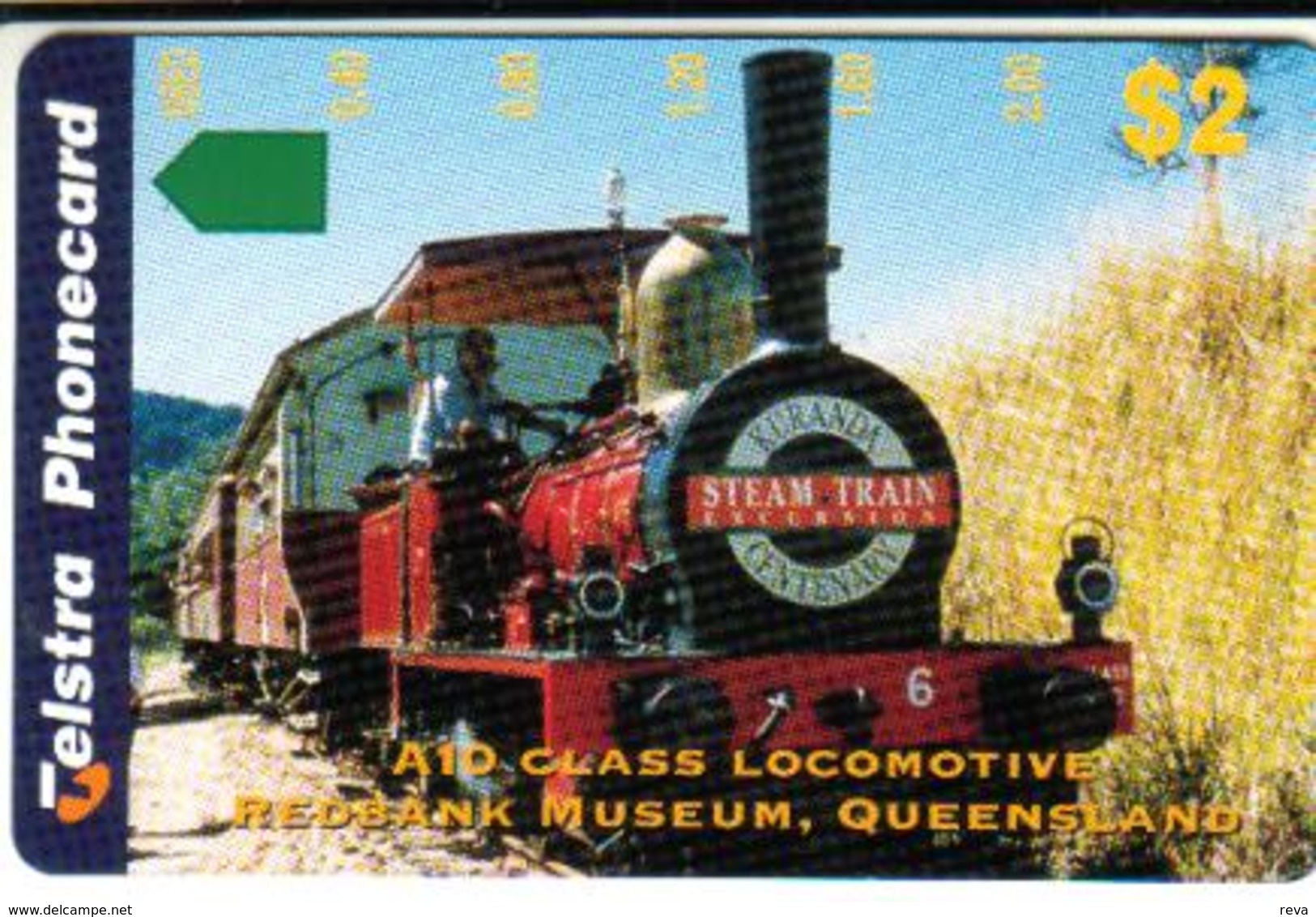 AUSTRALIA $2 ,5,10 & 20 STEAM TRAINS 1500 ONLY !! TAMURA CAT CODE: AUS-527-30 MINT IN FOLDER READ DESCRIPTION !! - Australie