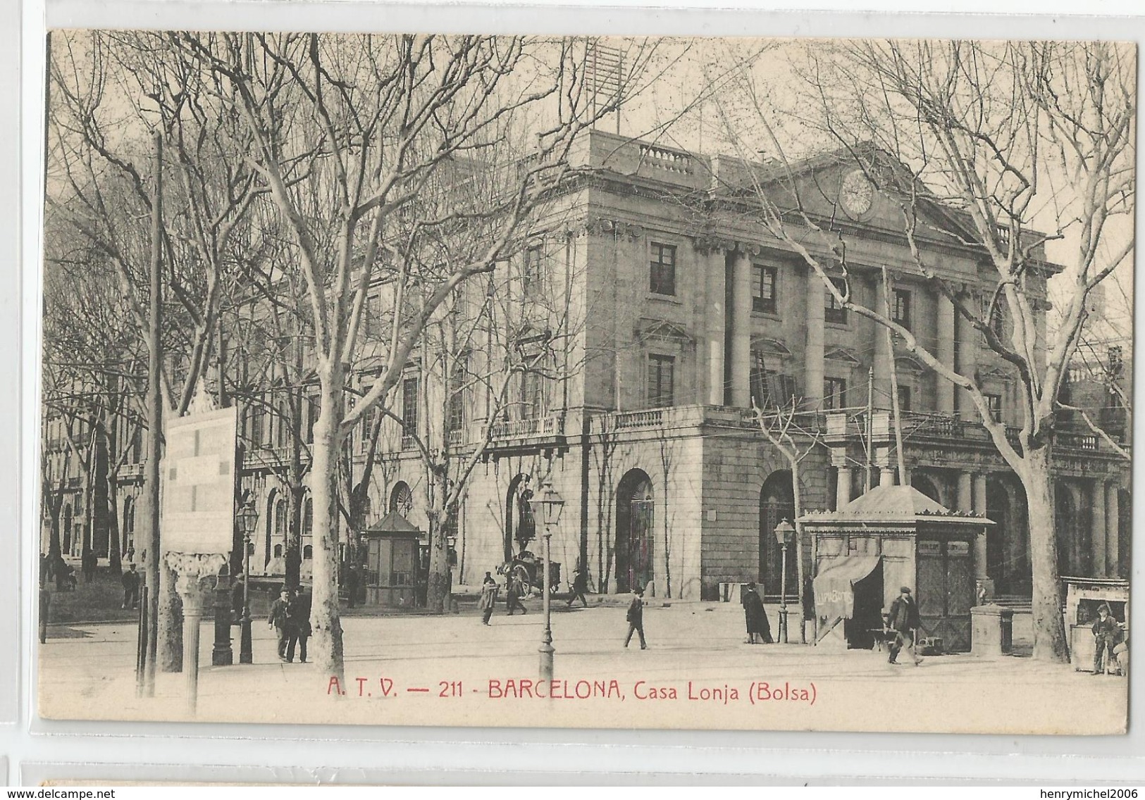 Espagne - Espana - Barcelona  Casa Longa ( Bolsa ) Ed Angel Toldra Viazo - Barcelona