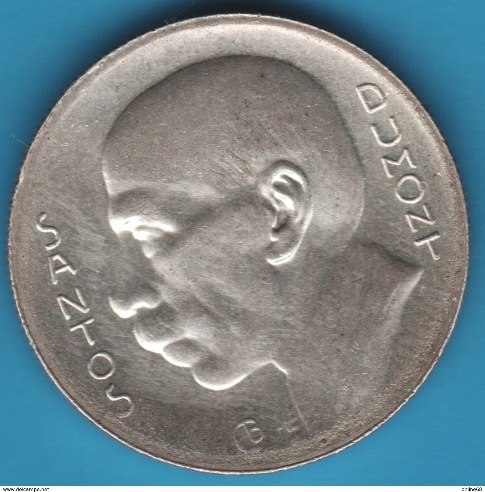 BRASIL 5000 Reis 1936 S.DUMONT ARGENT Silver 0.600  KM# 543 - Brésil