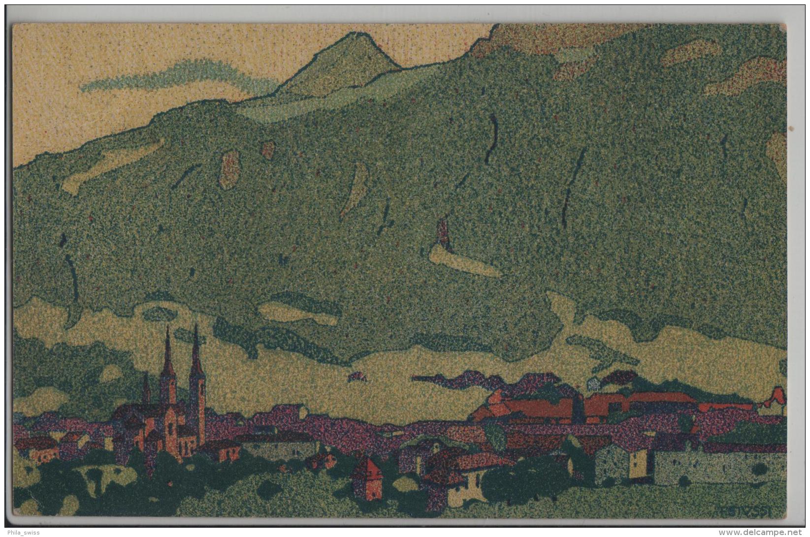 Glarus - Litho F. Stüssi - Sonstige & Ohne Zuordnung