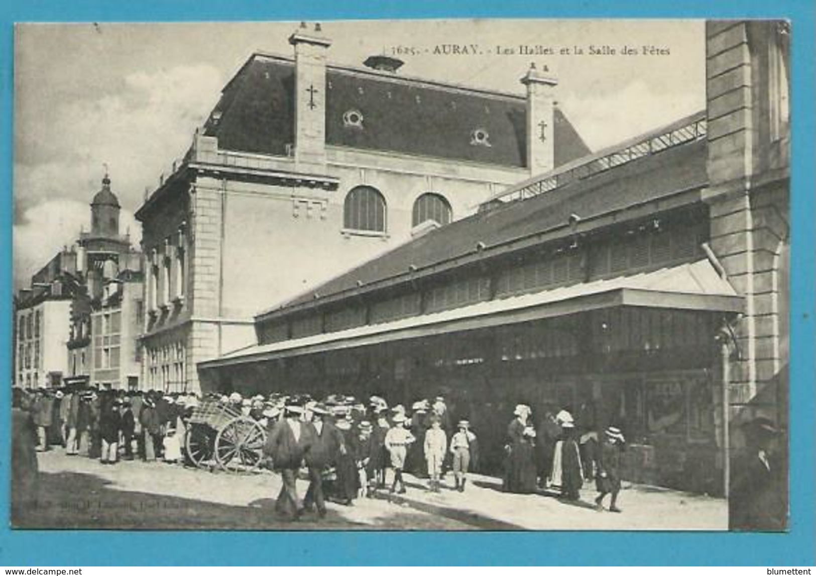 CPA 3625 - Les Halles Et La Salles Des Fêtes - Marché AURAY 56 - Auray