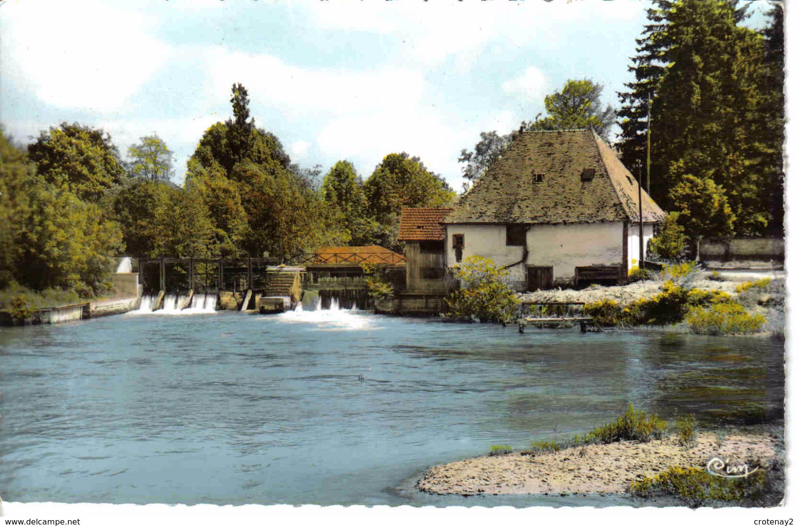 10 Plancy Vers Arcis Sur Aube N°8 Vieux Moulin Et La Plage En 1967 - Arcis Sur Aube