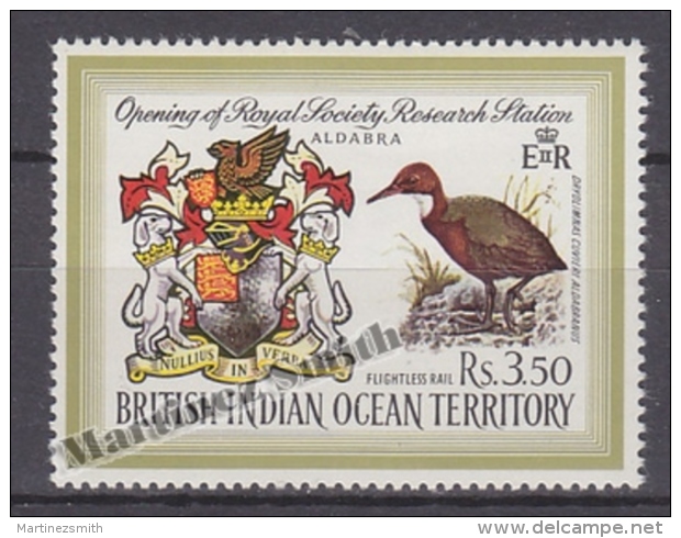 British Indian Ocean 1971 Yvert 43, Aldabra Opening Of Royal Society Research Station - MNH - British Indian Ocean Territory (BIOT)