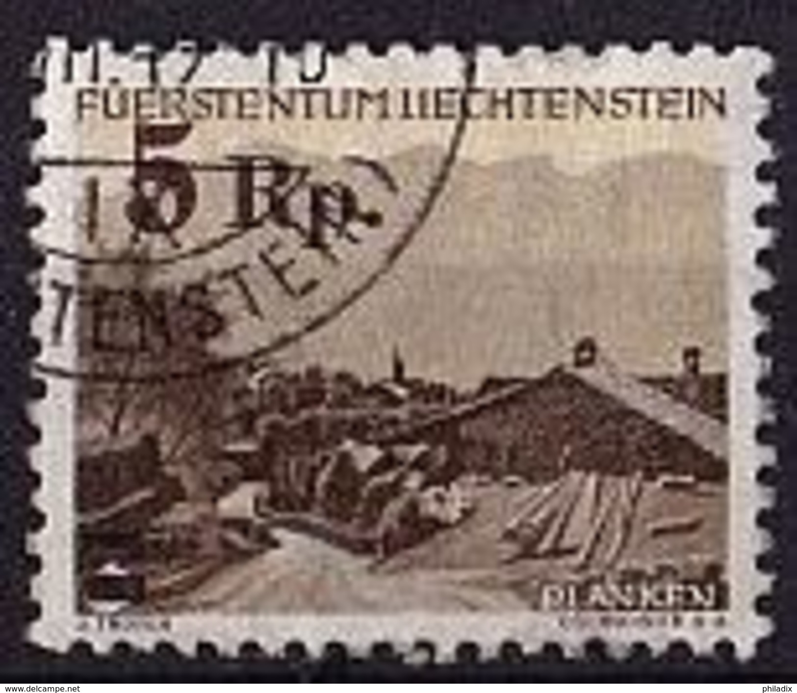 LIECHTENSTEIN Mi. Nr. 267 O (A-3-42) - Gebraucht