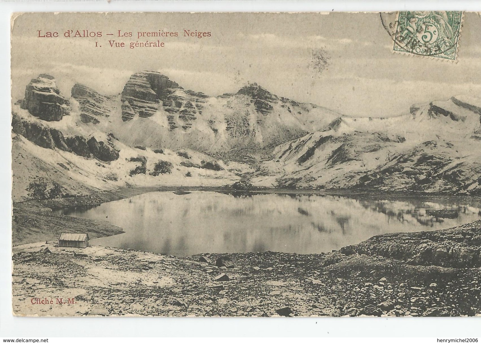 04 Basses Alpes - Lac D'allos Les Premières Neiges Vue Générale - Sonstige & Ohne Zuordnung