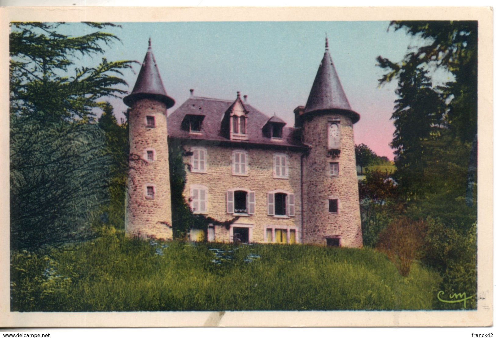 63. Courpiere. Le Chateau De Taillades - Courpiere