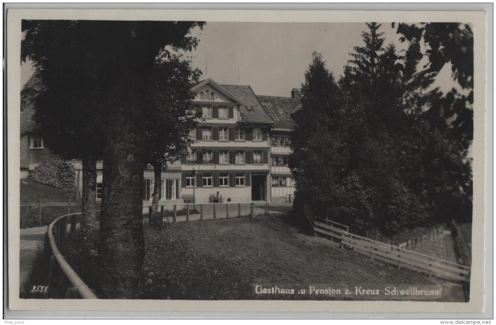 Gasthaus Und Pension Zum Kreuz Schwellbrunn - Photo: Andr. Hane - Schwellbrunn