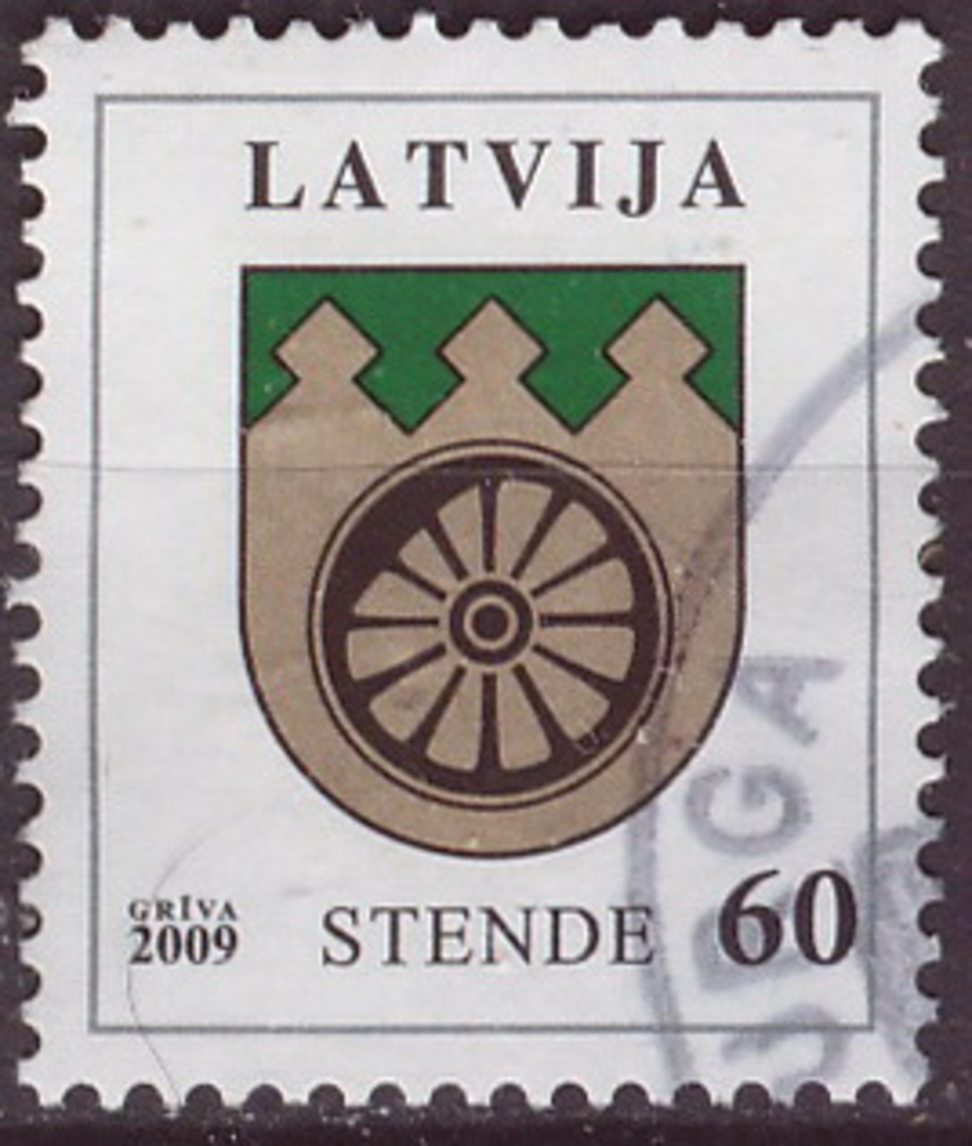 Latvia / Lettland / 2009 / Mi.: 752 / Used - Letland