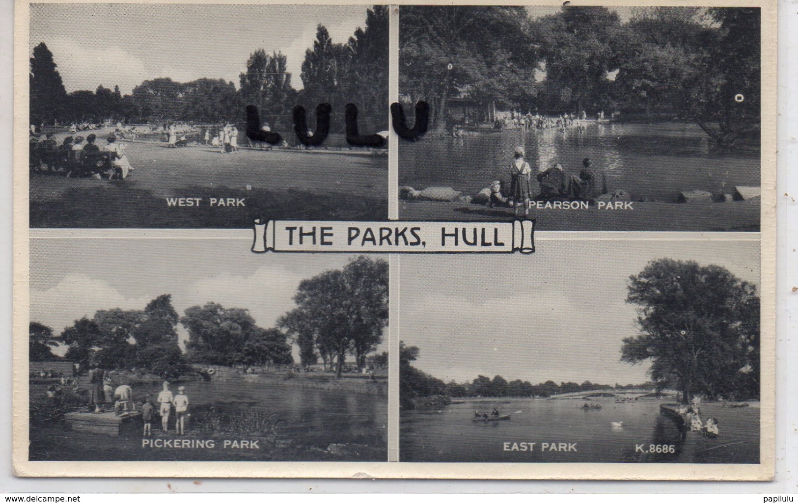 ANGLETERRE : The Parks Hull , Multivues - Hull