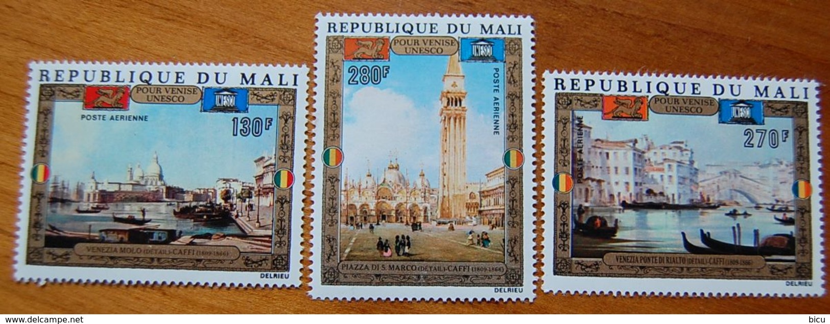 MALI 1972 POUR VENICE - UNESCO SET MNH - UNESCO