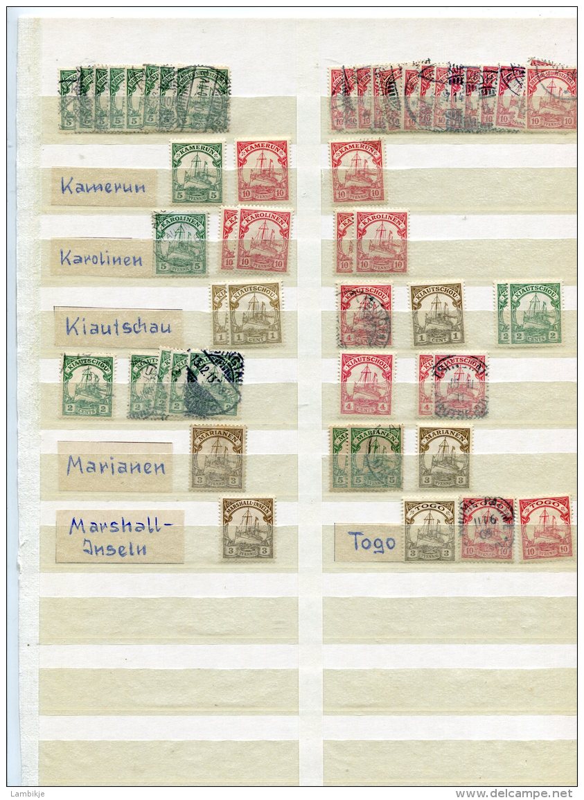 Deutsches Reich 600+ Briefmarken Kolonien Memel, Danzig, Kiautschau Usw Wurttemberg Haute Silesien Pirivat Usw - Klaipeda 1923