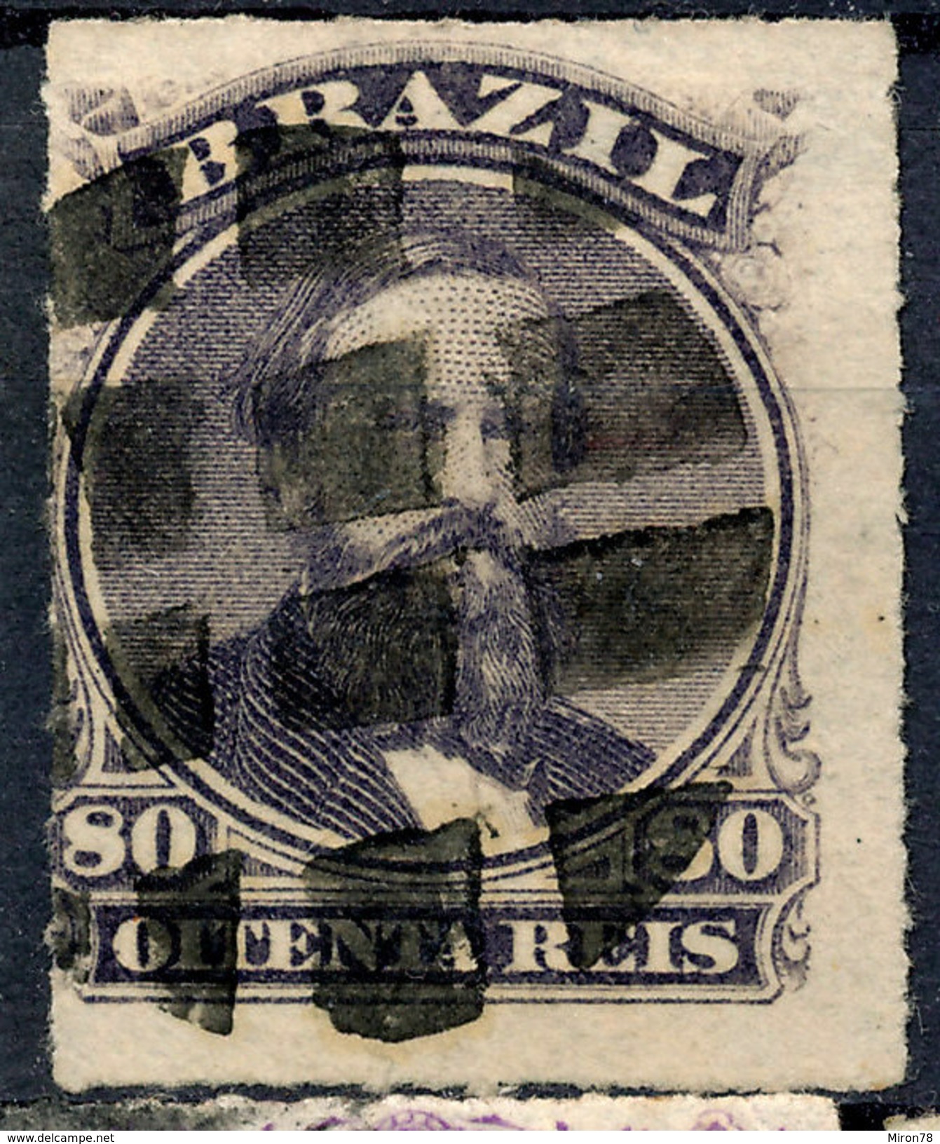 Stamp Brazil 1876 Lot#44 - Oblitérés