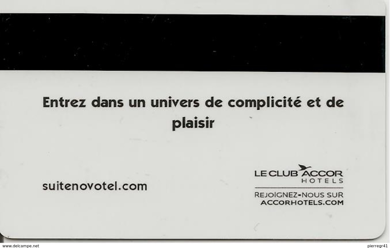 CLE-MAGNETIQUE-NOVOTEL Suite--BOUTIQUE GOURMANDE-avec Son ETUI-TBE - Hotelzugangskarten
