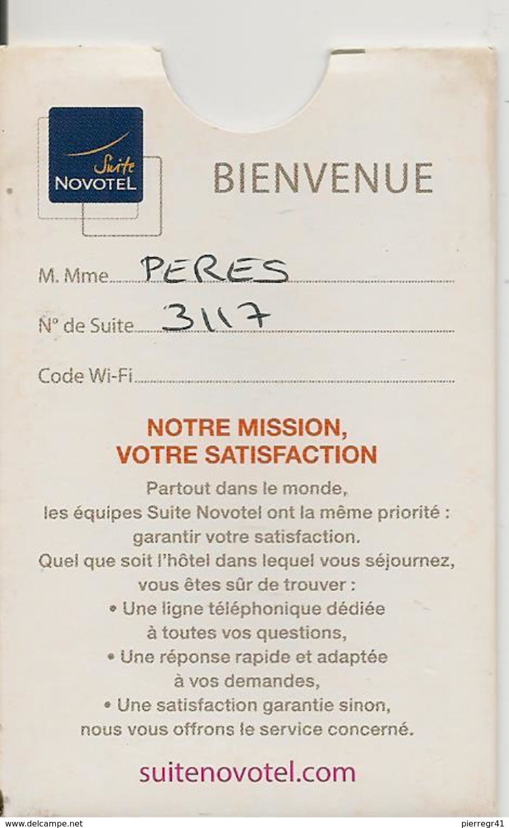 CLE-MAGNETIQUE-NOVOTEL Suite--BOUTIQUE GOURMANDE-avec Son ETUI-TBE - Hotel Key Cards