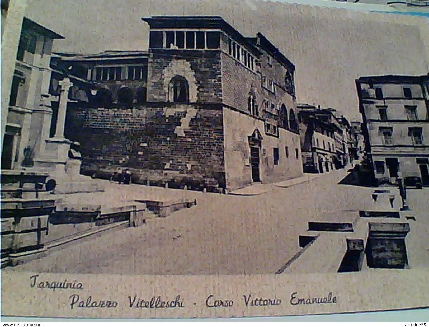 TARQUINIA PALAZZO VITELLESCHI VB1942 GA12418 - Velletri