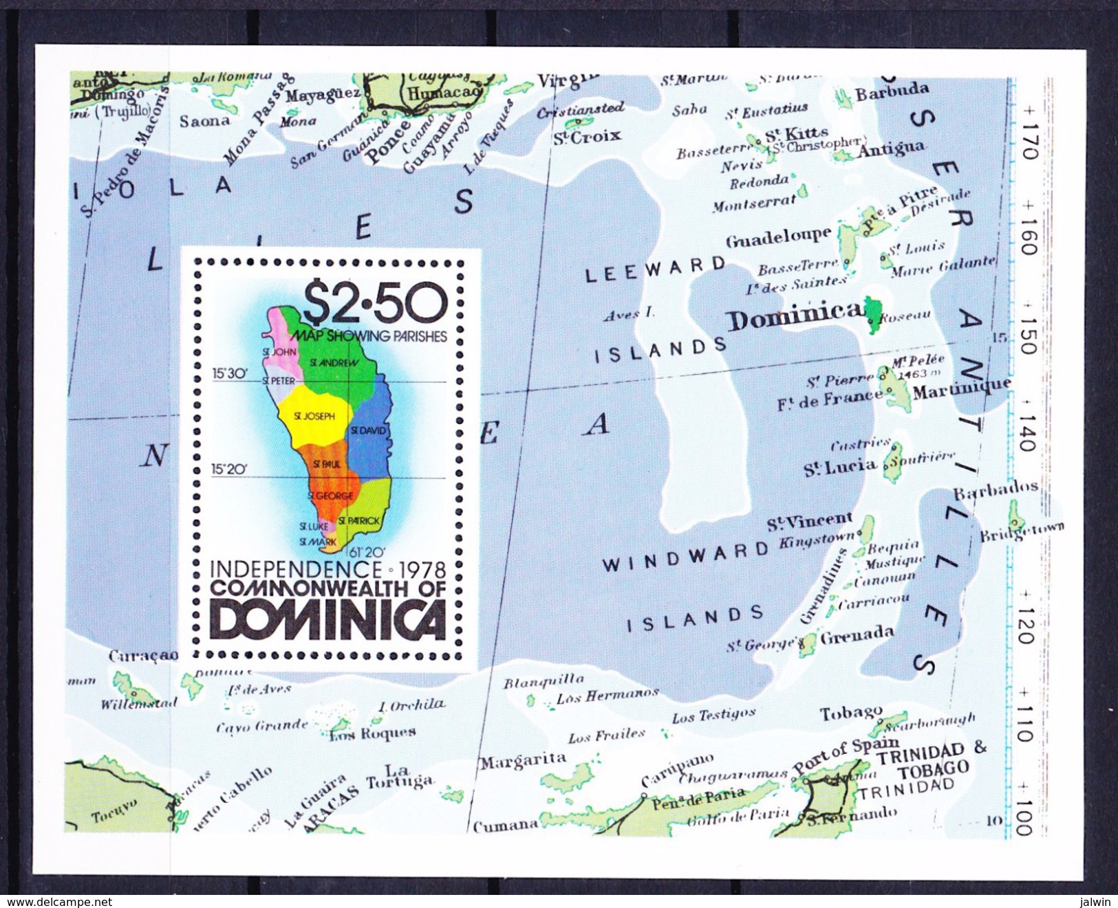 DOMINIQUE - DOMINICA BLOC ET FEUILLET 1978 YT N° BF 51 ** - Dominique (1978-...)