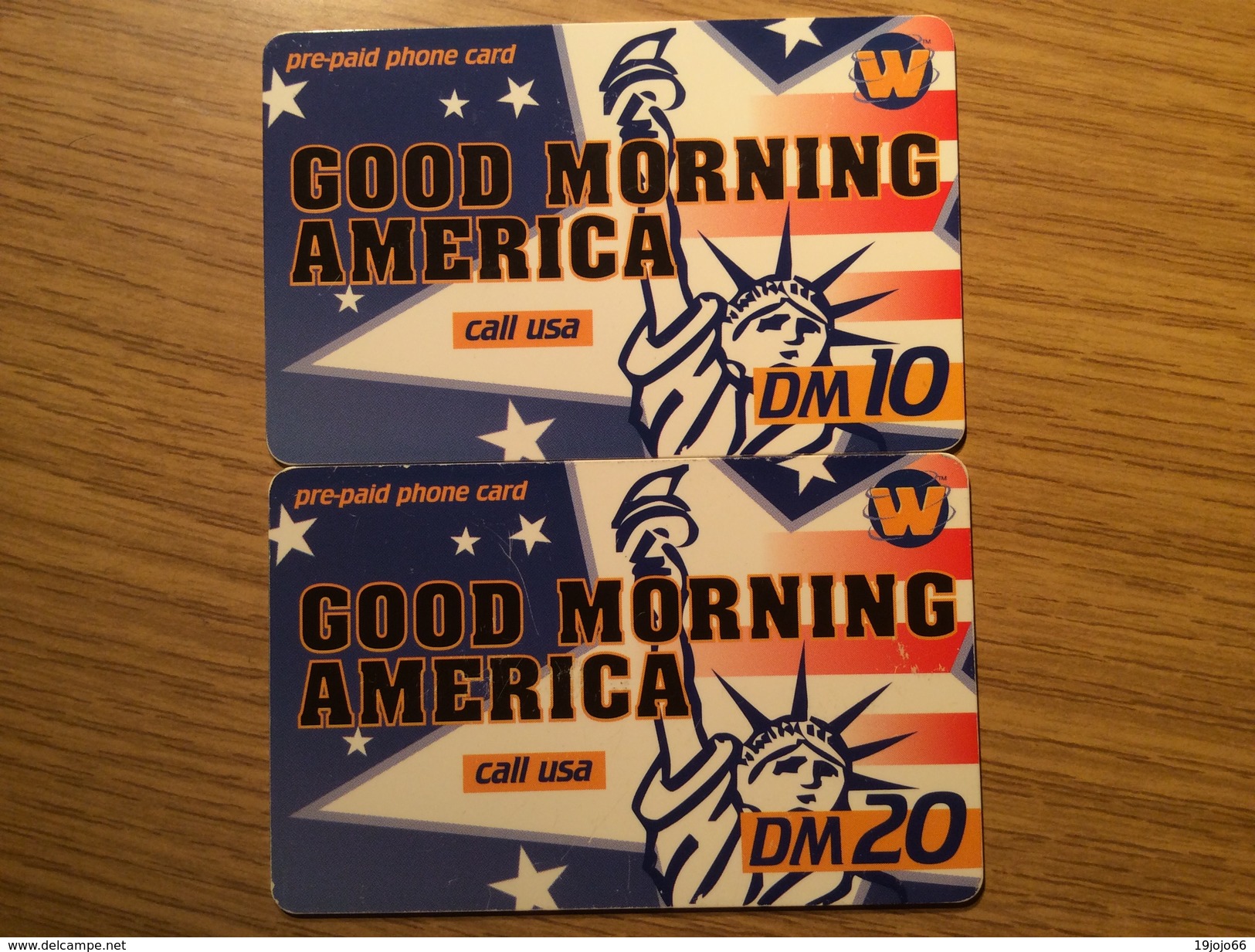 10 + 20 DM - Good Morning America - Lady Liberty - Fine Ueds   See Picture - BT Private