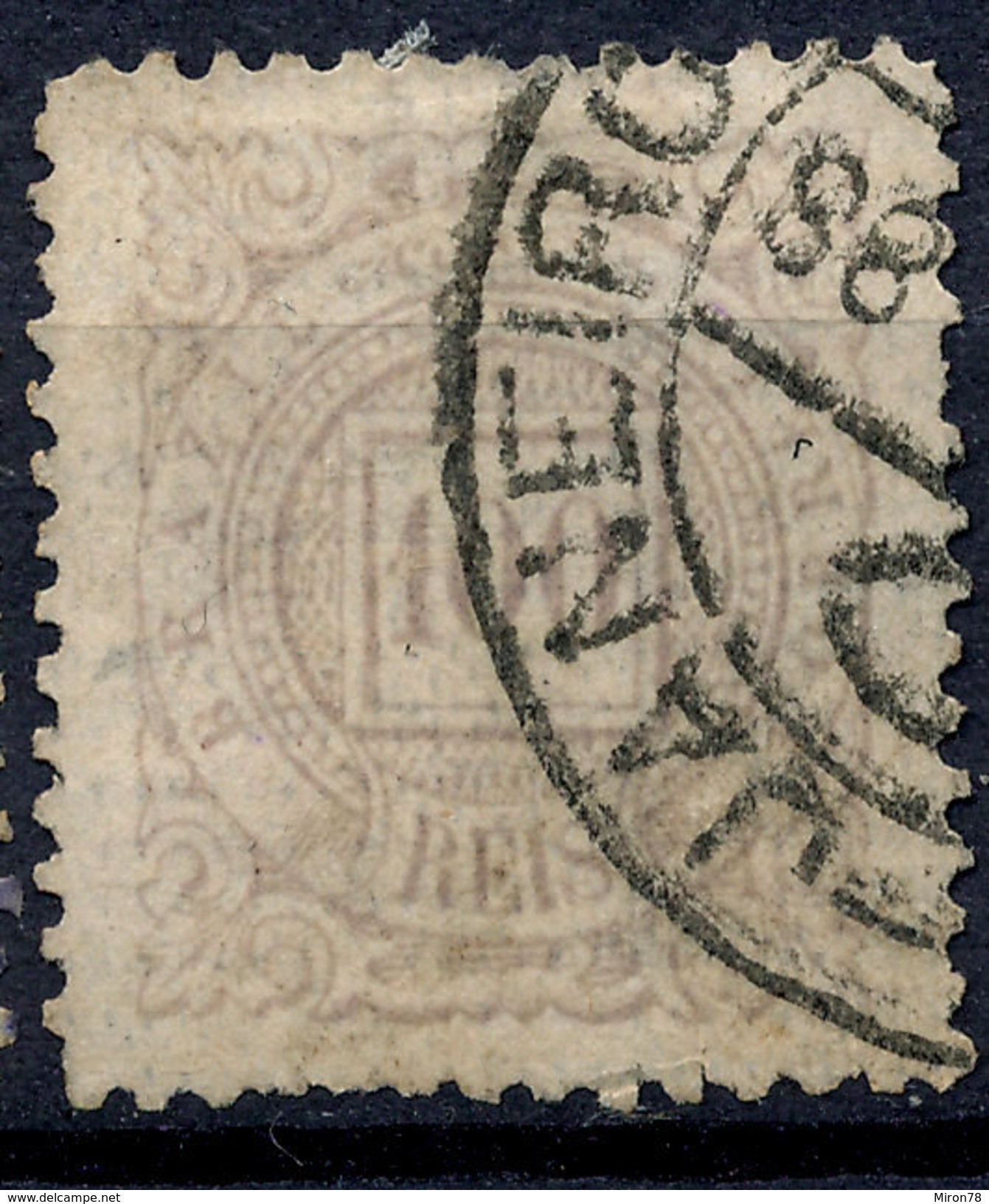 Stamp Brazil 1888 100r Lot#162 - Usati