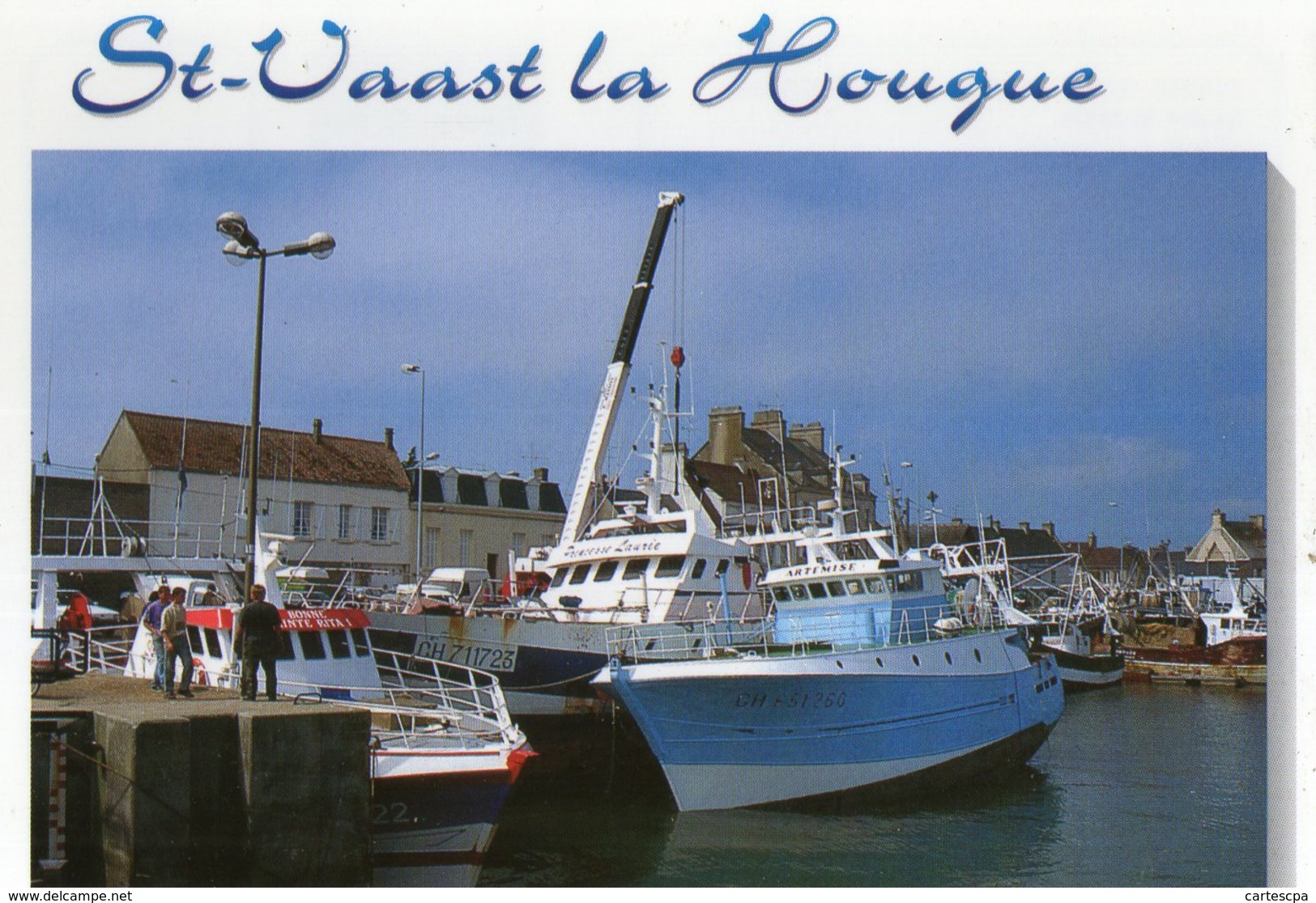 Saint Vaast La Hougue Le Port De Peche CPM Ou CPSM - Saint Vaast La Hougue