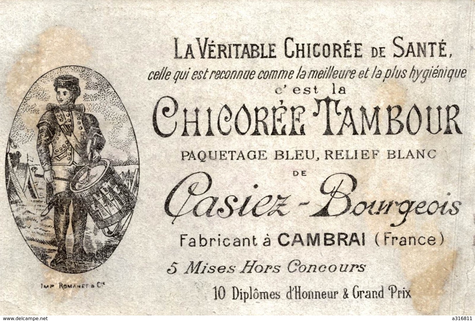 Chromos   CHICOREE CASIEZ BOURGEOIS  MME DAMOISEAU ET SA MAISON - Otros & Sin Clasificación