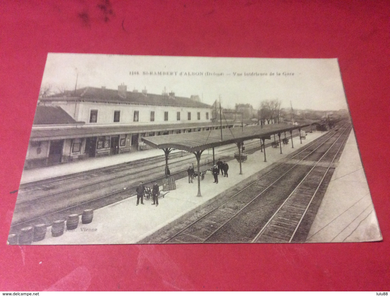 SAINT RAMBERT D'ALBON. Vue Intérieure De La Gare. 14/2/17 - Autres & Non Classés