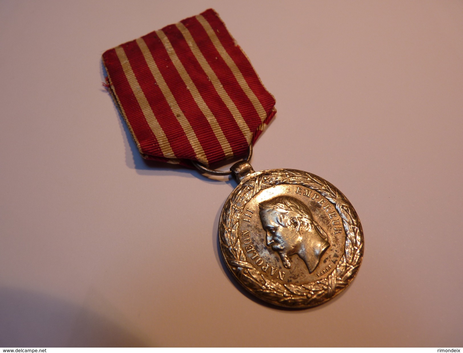 Médaille Commémorative De La Campagne D'Italie (1859) - Ante 1871