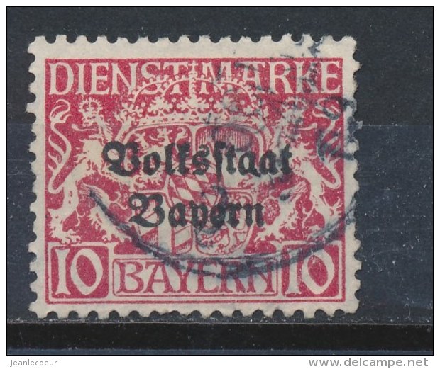 Beieren/Bavaria/Baviere/Bayern 1919 Mi: DM 33 (Gebr/used/obl/o)(791) - Andere & Zonder Classificatie