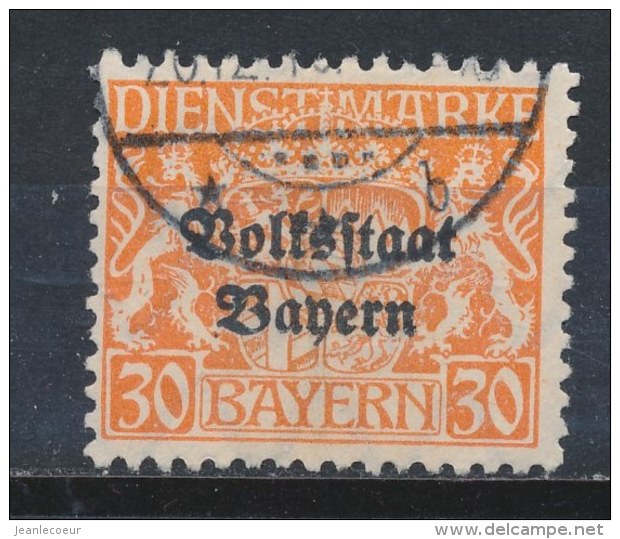 Beieren/Bavaria/Baviere/Bayern 1919 Mi: DM 37 (Gebr/used/obl/o)(792) - Andere & Zonder Classificatie