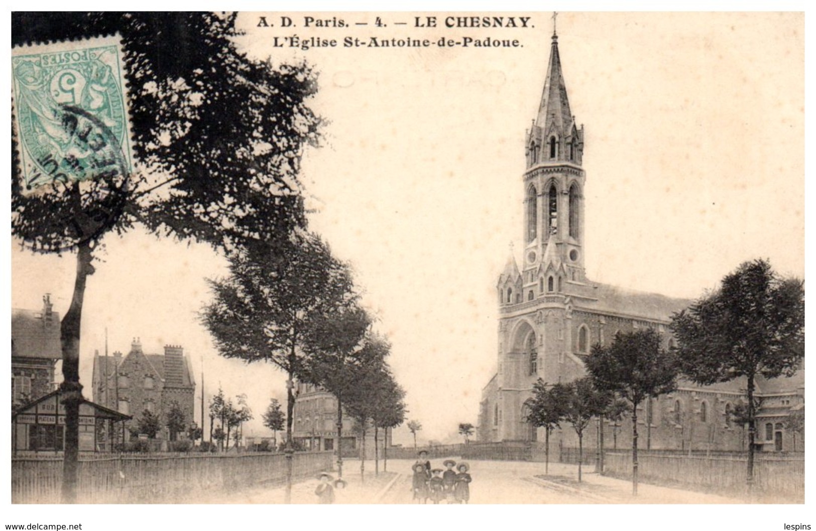 78 - Le CHESNAY -- L'eglise St ... - Le Chesnay