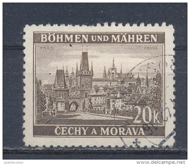 Böhmen Und Mähren/Bohemian &amp; Moravia/Boheme &amp; Moravie 1939 Mi: 61 Yt:  (Gebr/used/obl/o)(808) - Gebruikt
