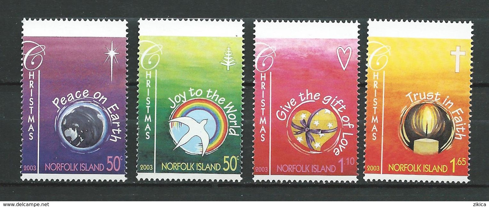 Norfolk Island 2003 Christmas.Navidad.Noel.MNH - Ile Norfolk