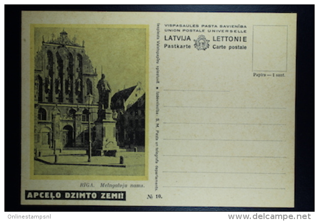 Letland / Latvia Postcard Carte Postale Not Used  Apcelo Dzimten  Nr 16  Jelgava - Lettland