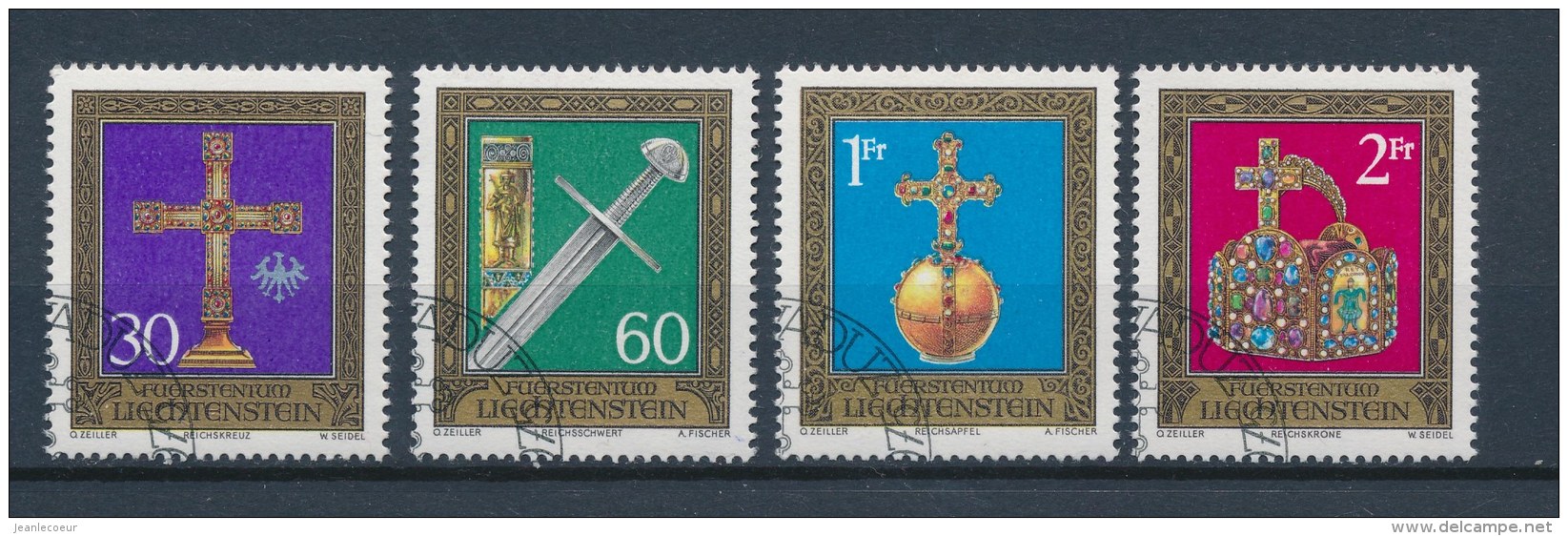 Liechtenstein 1975 Mi: 625-628 Yt: 569-572 (Gebr/used/obl/o)(178) - Gebruikt