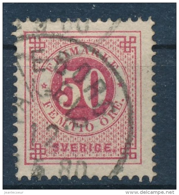 Zweden/Sweden/Schweden/Suede 1872 Mi: 25 B Yt: 24 I (Gebr/used/obl/o)(560) - Gebraucht