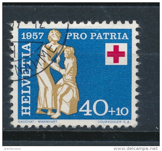 Zwitserland/Switzerland/Suisse/Schweiz 1957 Mi: 645 (Gebr/used/obl/o)(246) - Gebraucht