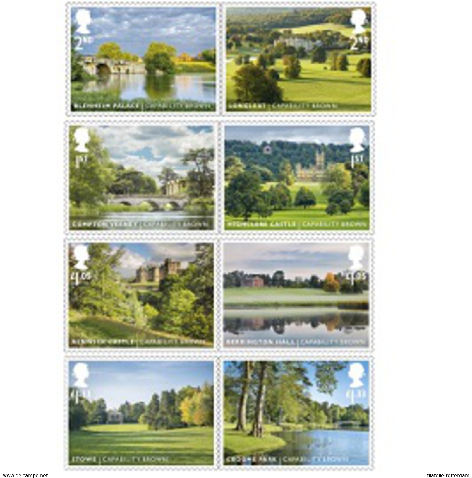 Groot-Brittannië / Great Britain - Postfris / MNH - Complete Set Landschapstuinen 2016 NEW!! - Neufs