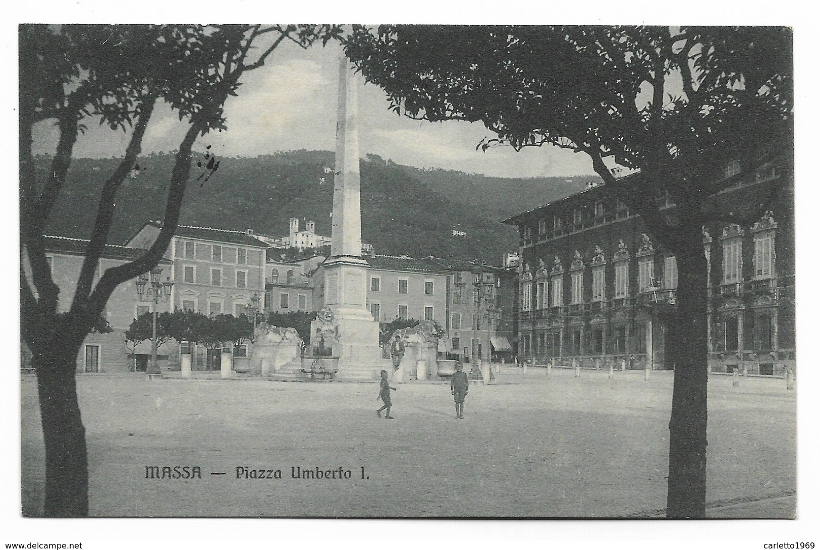 MASSA PIAZZA UMBERTO I VIAGGIATA FP - Massa