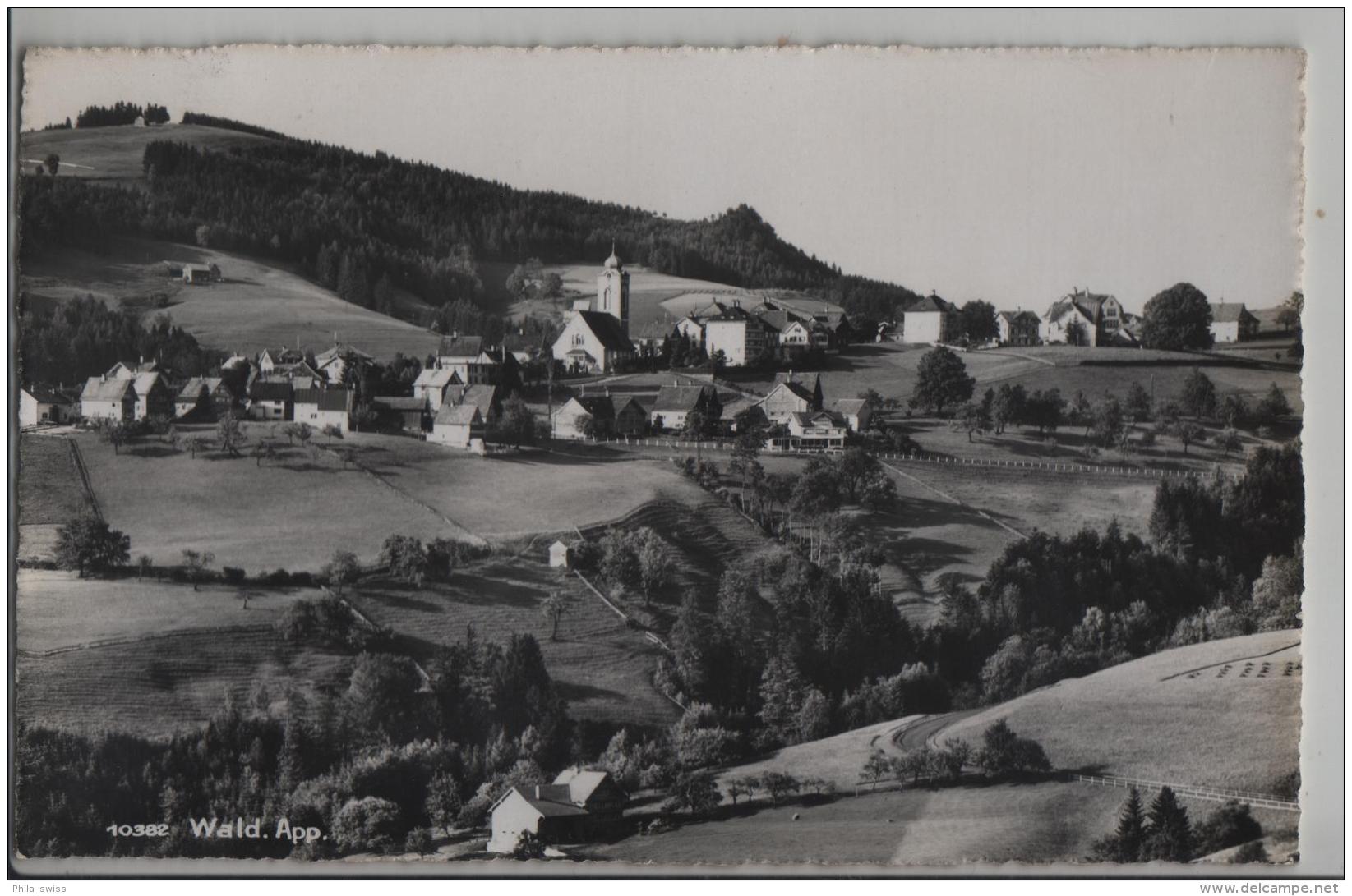 Wald Appenzell - Generalansicht - Photo: Hans Gross No. 10382 - Autres & Non Classés