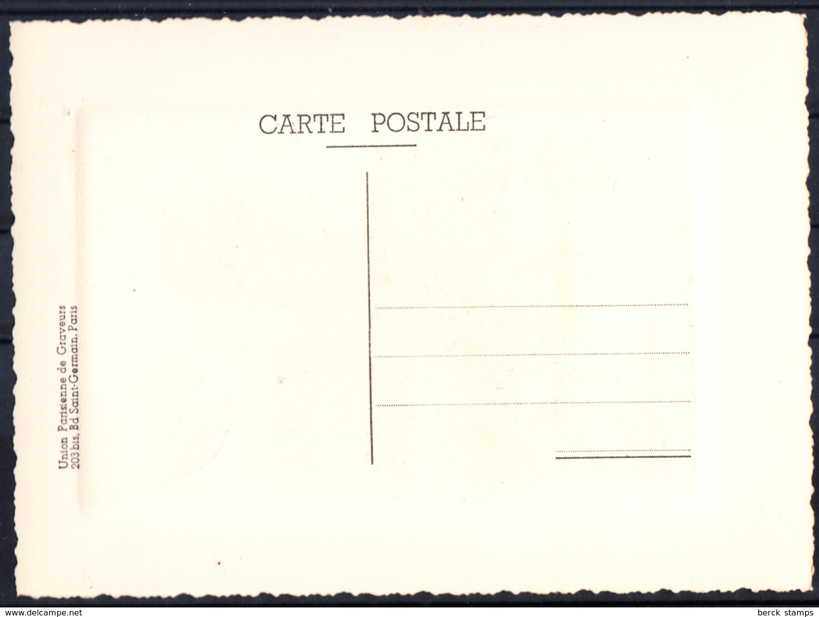 FRANCE - N° 771 - CONFERENCE GENERALE DE L'U.N.E.S.C.O. - Chevaux Marins - CARTE GRAVEE DU 11.12.1946 - LUXE - Pferde