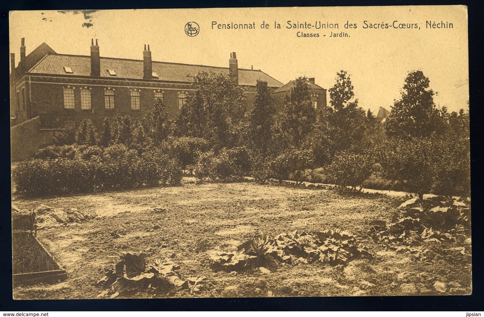 Cpa Belgique Néchin - Pensionnat De La Sainte Union  Des Sacrés Coeurs Classes Jardin - Estaimpuis   NCL51 - Estaimpuis