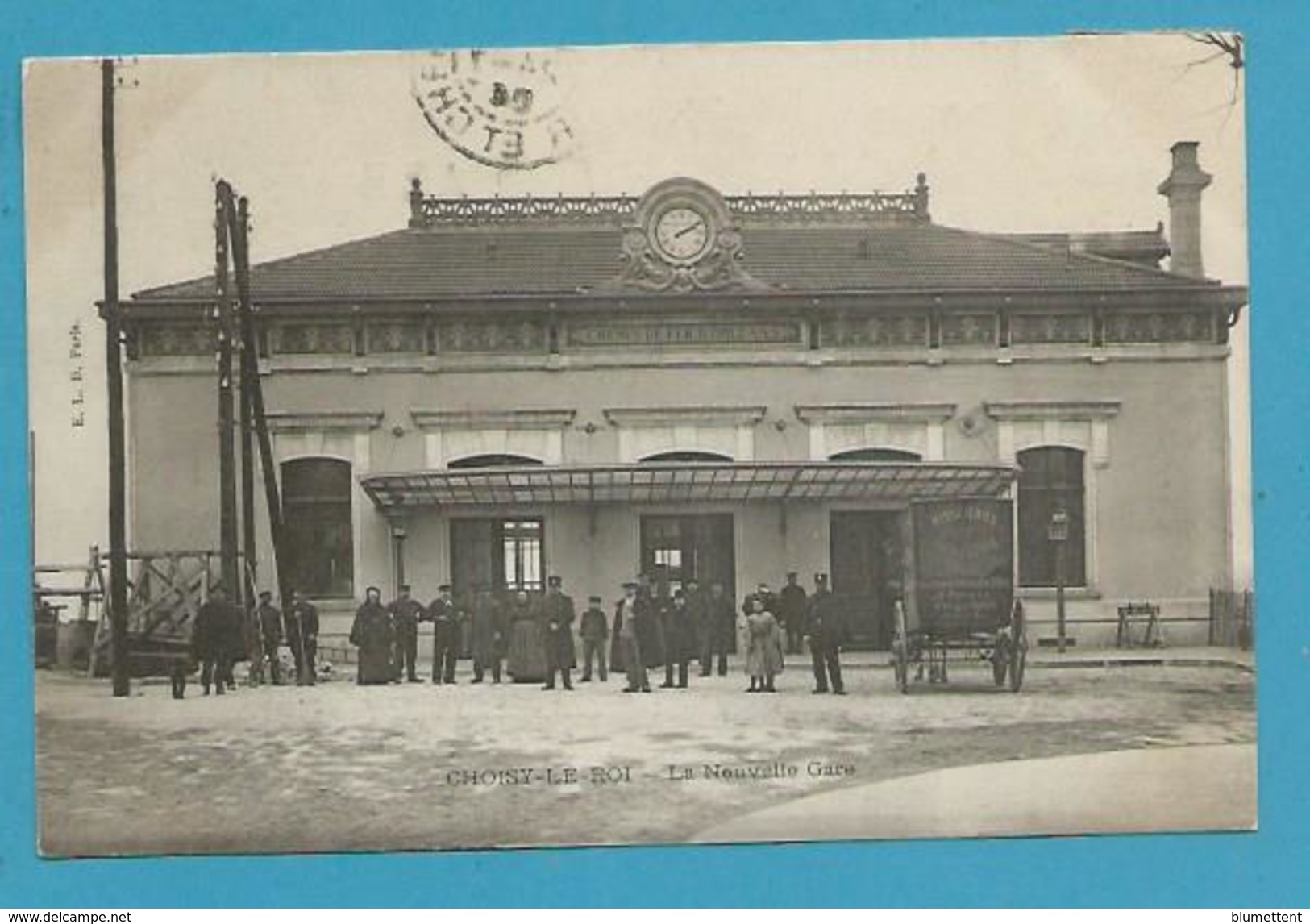CPA Chemin De Fer La Nouvelle Gare CHOISY-LE-ROI 94 - Choisy Le Roi